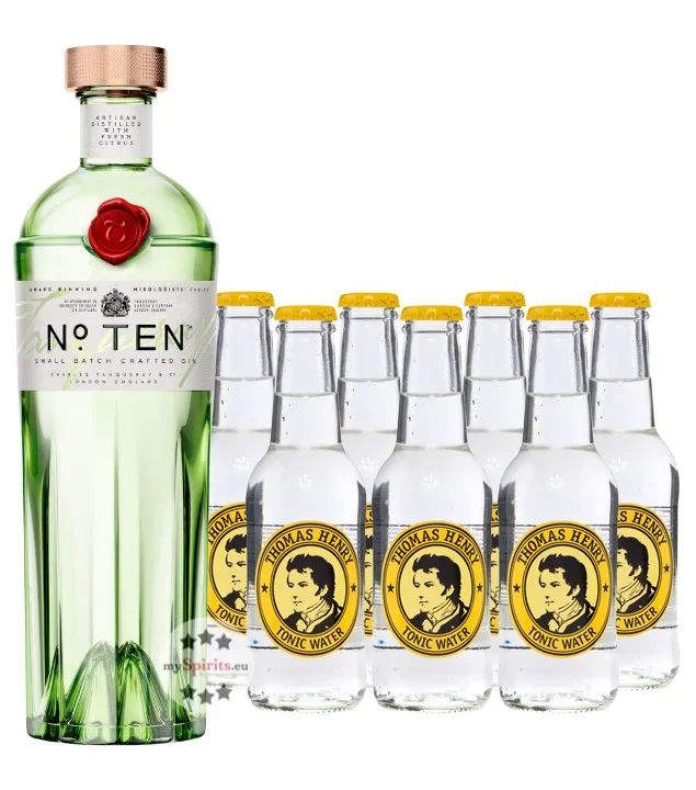 Tanqueray No. 10 Gin & 7 x Thomas Henry Tonic