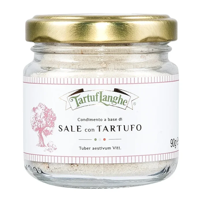 Tartuflanghe | Trüffelsalz mit schwarzem Trüffel | 90g