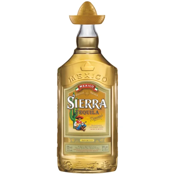 TEQUILA SIERRA REPOSADO (GOLD) 38% 0.7L