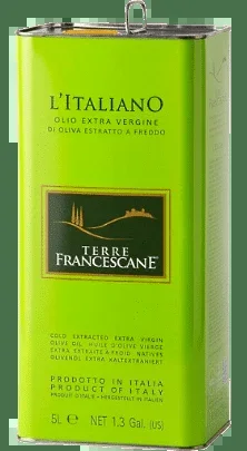 Terre Francescane L’Italiano Olio Extra Vergine di Oliva Kanister 5 Liter