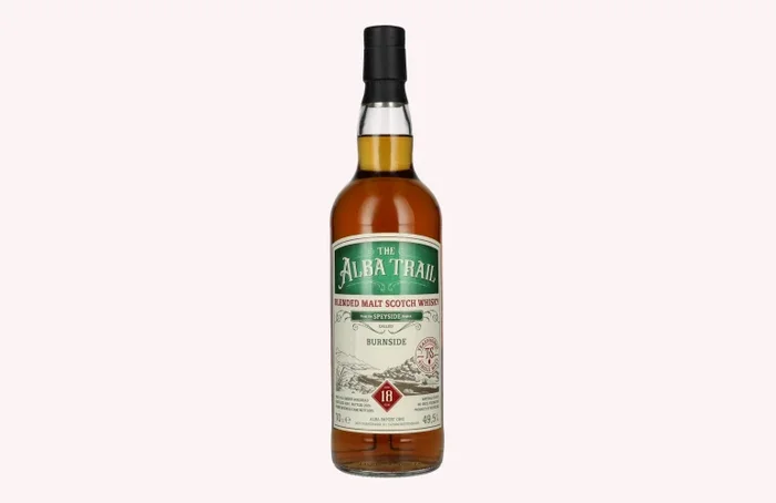 THE ALBA TRAIL Burnside 18 Years Old Sherry Hogsheads Blended Malt Scotch Whisky 2006 49,5% Vol. 0,7l