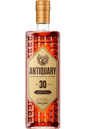 THE ANTIQUARY 30 YEARS OLD BLENDED SCOTCH WHISKY
