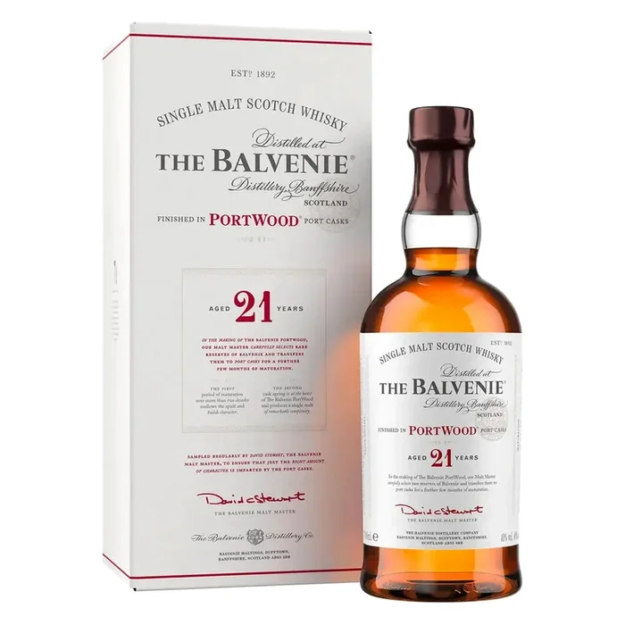 The Balvenie PortWood 21 Jahre in Geschenkbox