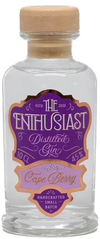 The Enthusiast Gin Cape Berry 45% vol. 0,1 l