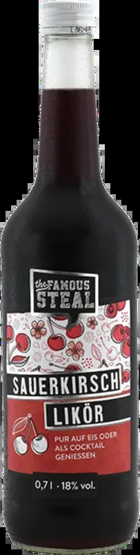 The Famous Steal sour cherry liqueur