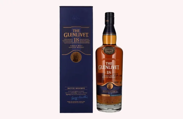 The Glenlivet 18 Years Old BATCH RESERVE Single Malt Whisky 40% Vol. 0,7l in Geschenkbox