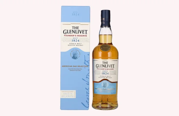 The Glenlivet FOUNDER’S RESERVE American Oak Selection 40% Vol. 0,7l in Geschenkbox