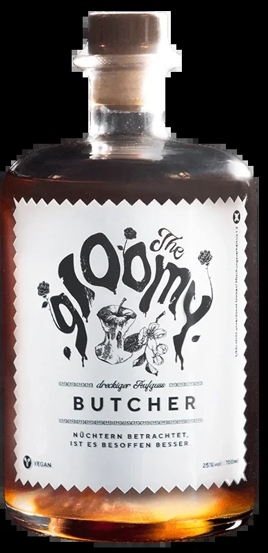 the gloomy butcher – Gin liqueur