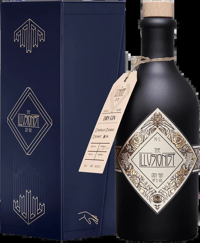 The Illusionist Dry Gin with gift box