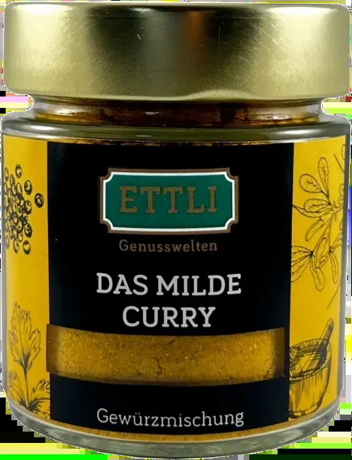 Das MILDE Curry im Schraubglas – Gewürzmischung