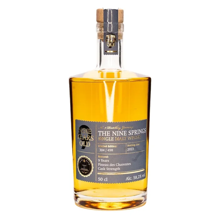 The Nine Springs – Single Malt 9Y Pineau des Charentes Cask Strength
