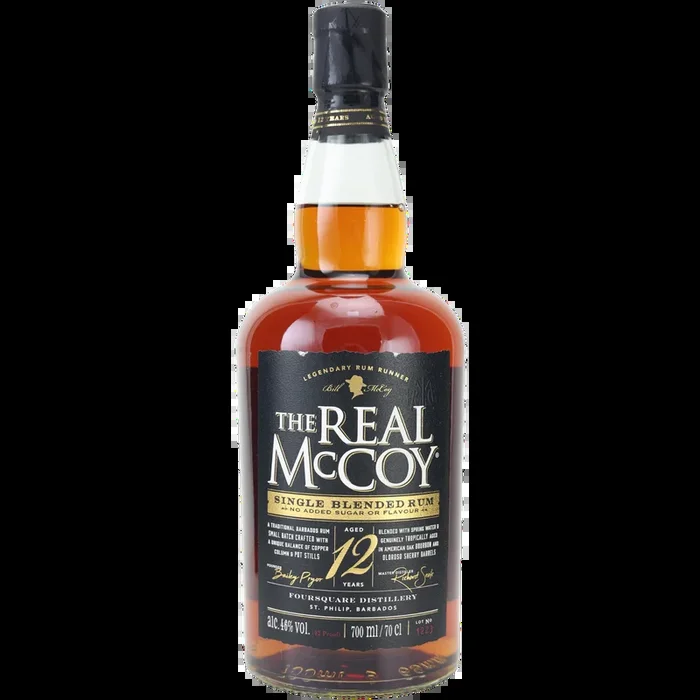 The Real McCoy Rum 12 Jahre 46% 0,7l