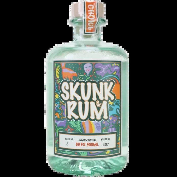 The SKUNK Rum 69,3% 0,5l