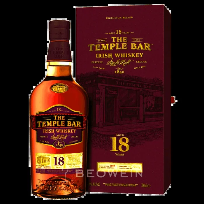 The Temple Bar Single Malt 18 Jahre 0,7 l – kaufen bei tgh24