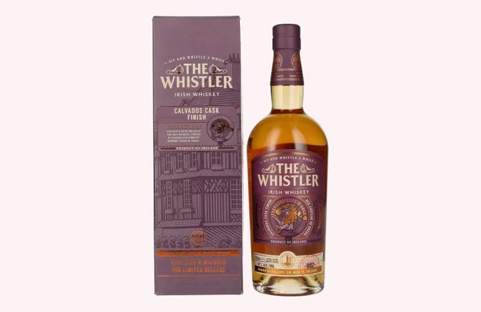The Whistler Irish Whiskey CALVADOS CASK FINISH GB 43% Vol. 0,7l in Geschenkbox