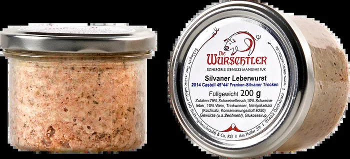 The Wurschtler Silvaner liver sausage