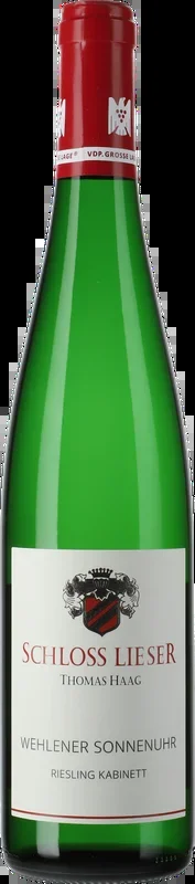 Thomas Haag / Schloss Lieser: Riesling Wehlener Sonnenuhr Große Lage Kabinett 2021