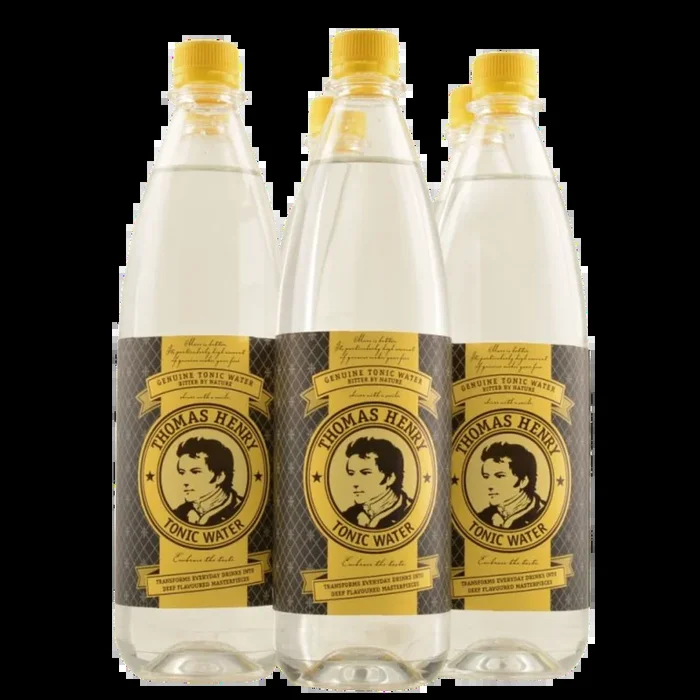 Thomas Henry Tonic Water 6×1 Liter Pet Flasche (kein Alkohol)