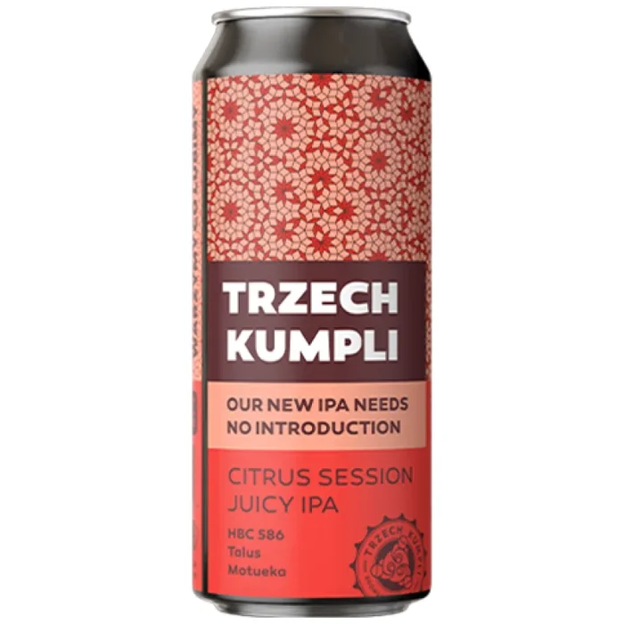 Three Buddies OUR NEW IPA Citrus Session Juicy IPA 4.4% 0.5L