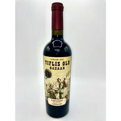 TIFLIS OLD BAZAAR Rotwein trocken Saperavi 2020 – Tengiz Baluashvili Georgian Vine and Wine