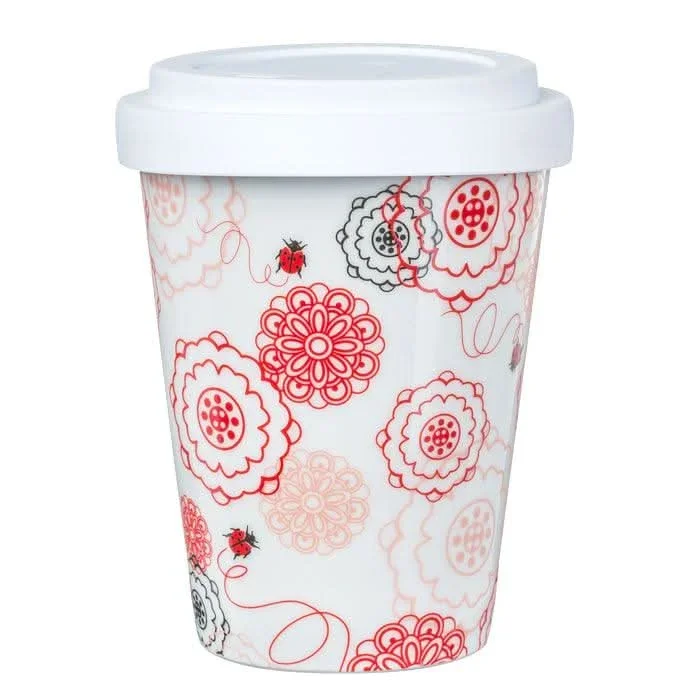 To Go Becher mit Deckel