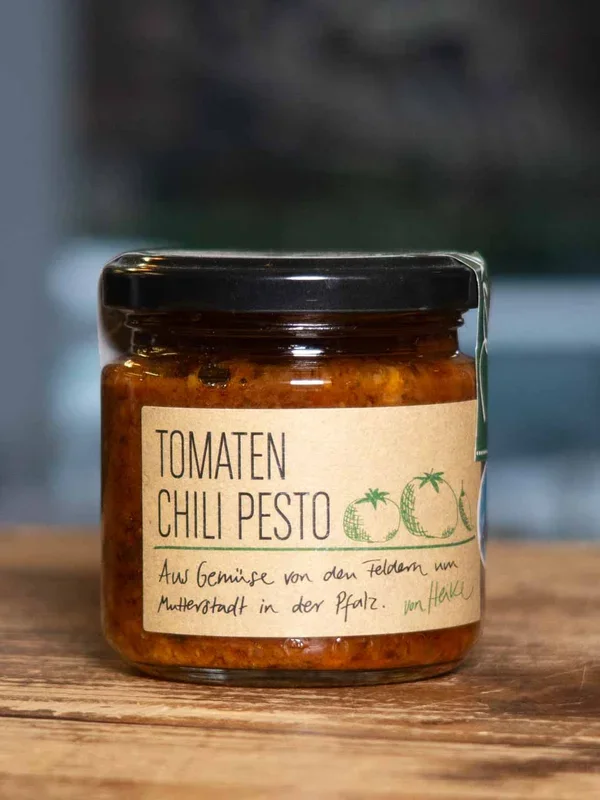 Tomaten Chili Pesto