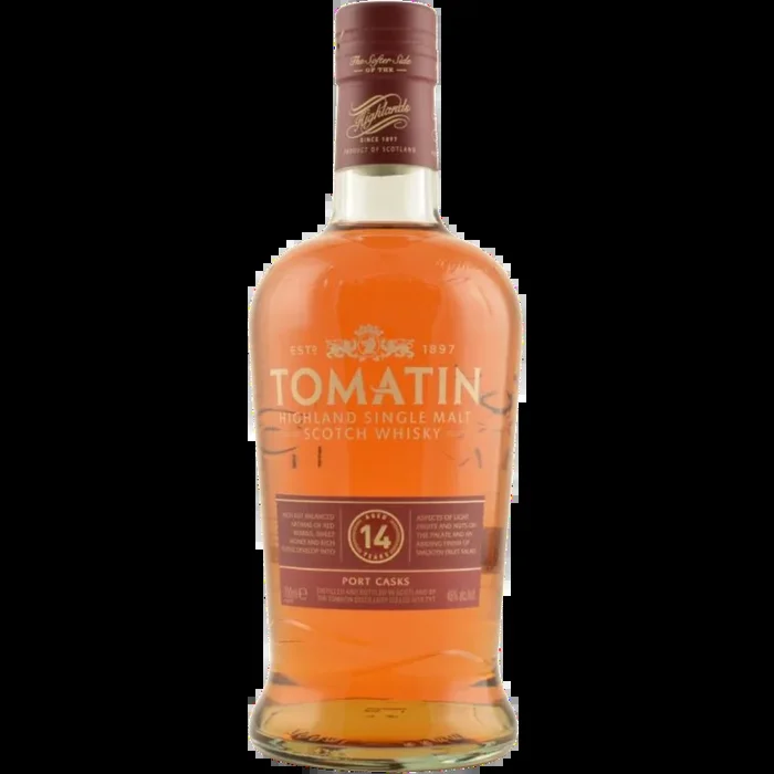 Tomatin 14 Jahre Port Cask Highland Single Malt Whisky 46% 0,7l
