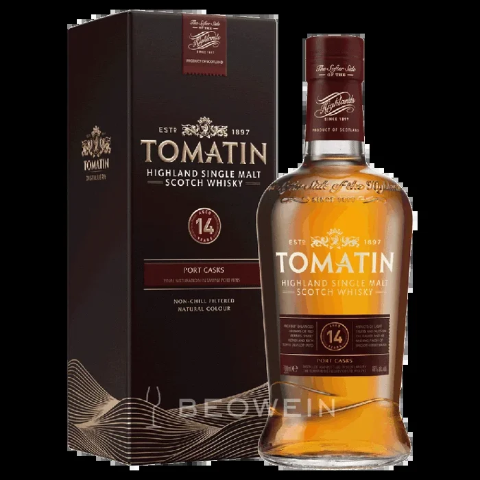 Tomatin 14 Jahre Port Finish 0,7 l – günstig kaufen bei tgh24