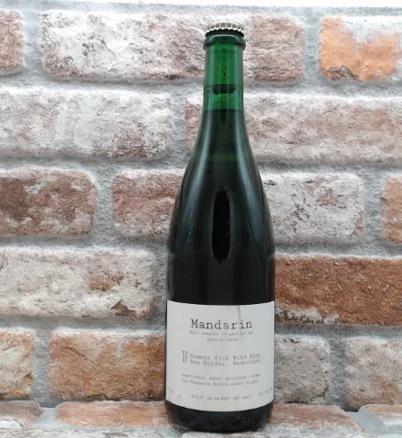 Tommie Sjef Mandarin 2017 Lambic/Geuze – 75 CL