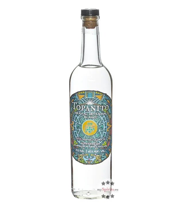 Topanito Mezcal Blanco 40 % – 100 % Espadín Agave