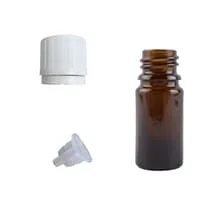 Tropfflasche 5 ml Braunglas
