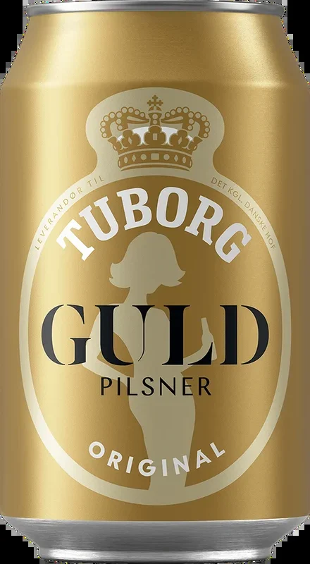 Tuborg Gold Pilsner 4.6% – 24 x 33 cl Dose