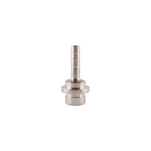 Tülle LW 4 mm mit Bund/Ansatz gerade