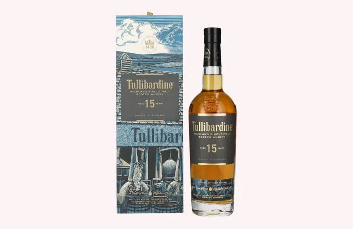 Tullibardine 15 Years Old Highland Single Malt Scotch Whisky 43% Vol. 0,7l in Geschenkbox