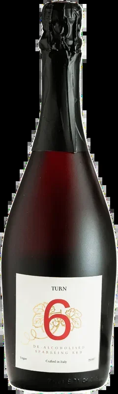Turn 6 Italian Sparkling Red – non-alcoholic sparkling wine