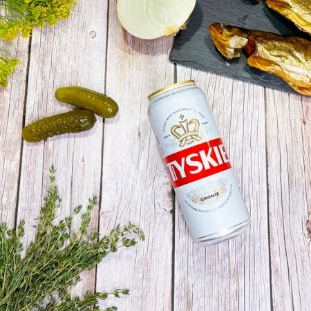 Tyskie Gronie 0,5l – Polnisches Lager im Pilsner Stil mit 5,2% Vol. in der Dose