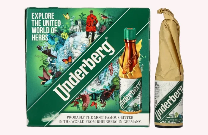 Underberg Natural Herbal Digestif 44% Vol. 12×0,02l