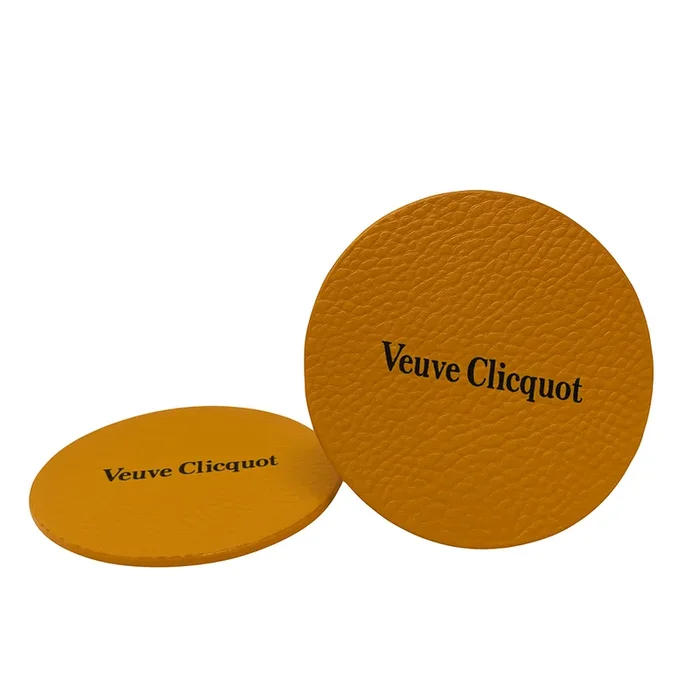 Untersetzer Veuve Clicquot – gelb