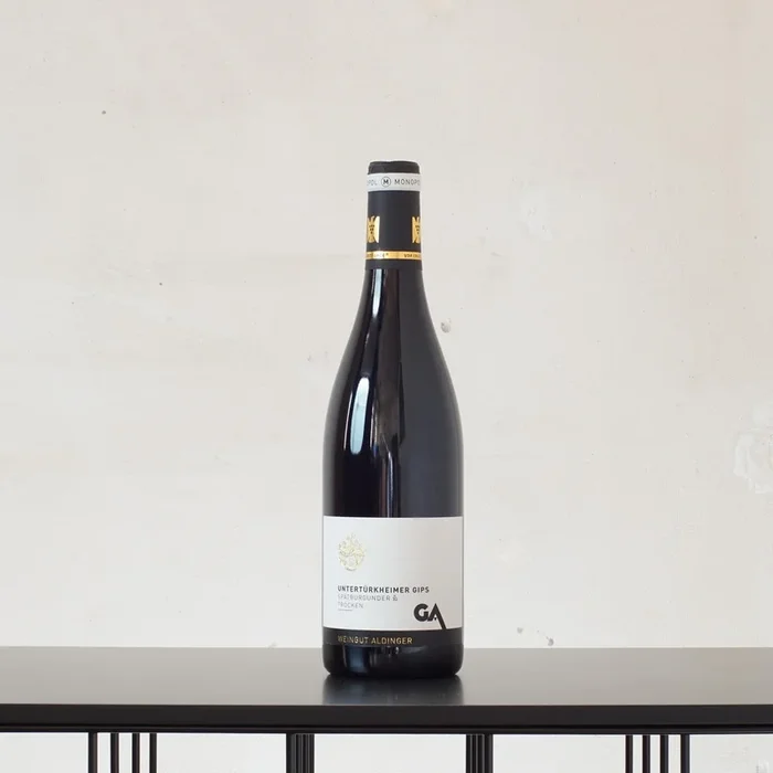 Untertürkheimer Gips Spätburgunder Erste Lage Qualitätswein trocken 2022 – Weingut Aldinger – 0,75 l
