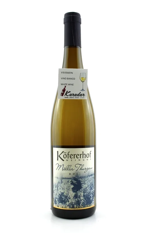 Valle Isarco Müller Thurgau 2021 – 12% vol. Tenuta Köfererhof | Kar…
