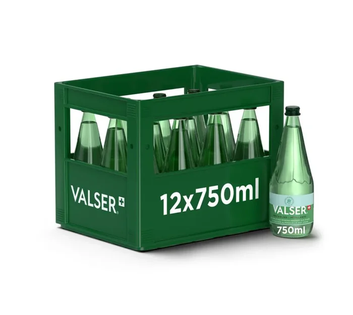 Valser Prickelnd Wasser 75cl 12-Harasse | Jetzt Online kaufen