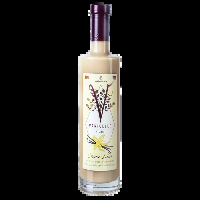 Vanicello Crema – Sahnelikör mit Zitrone & Vanille
