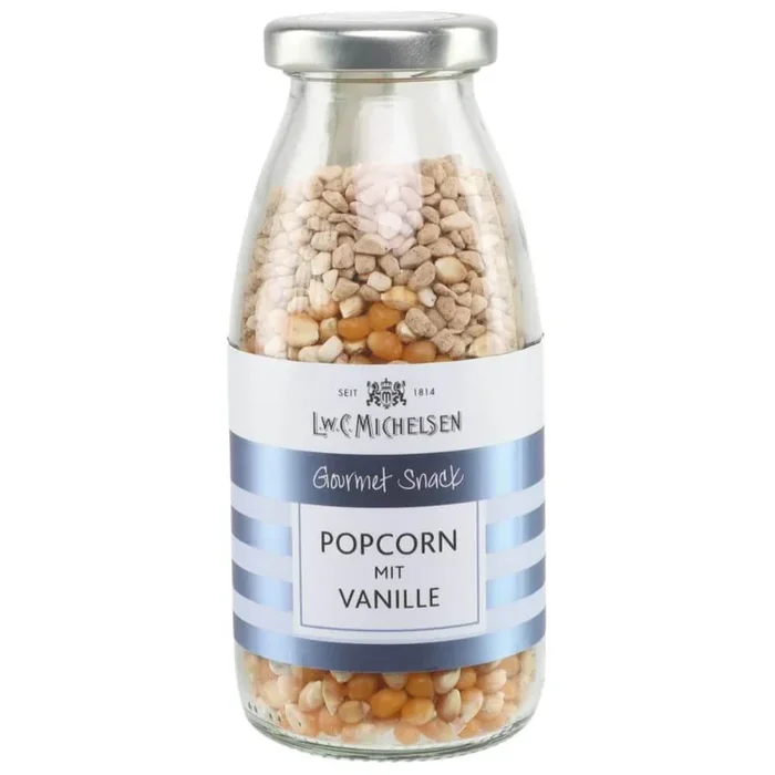 Vanille-Popcorn zum Selbermachen – Aromatisierter Popcorn im Glas