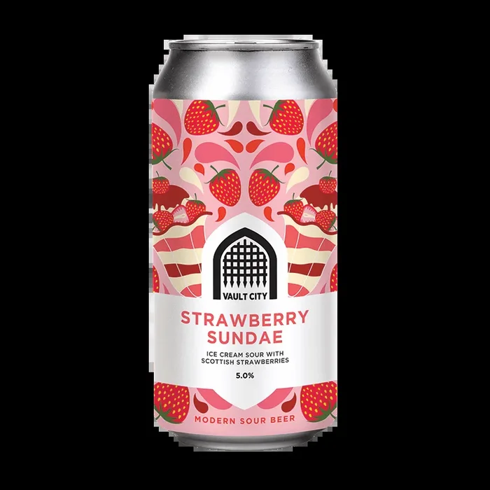 Vault City Brewing Strawberry Sundae Sour
