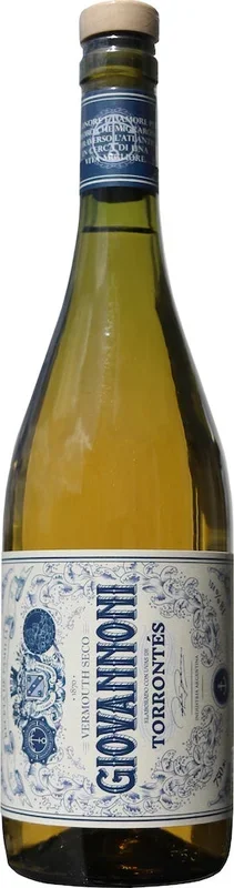 Vermouth Seco „Giovannoni“. Weißer Wermut aus Argentinien, extra trocken. 0,75l, Alk. 18% vol.