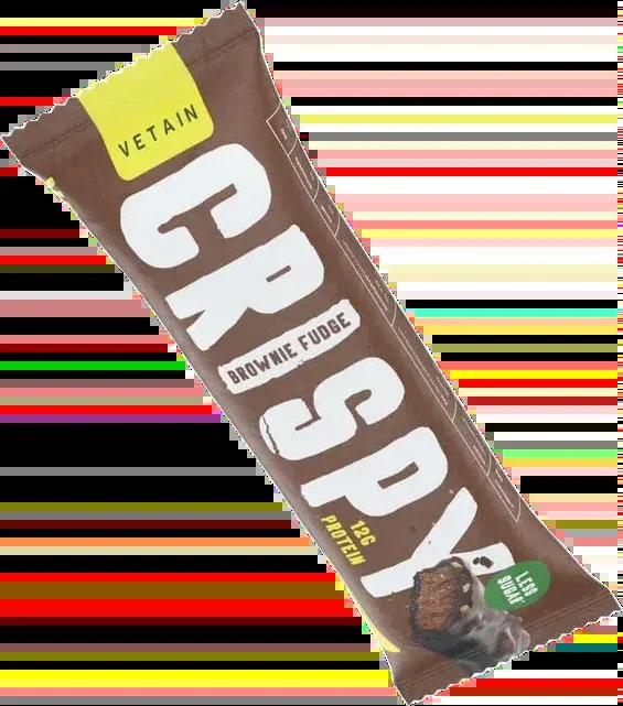Vetain CRISPY Vegan Protein Bar Brownie