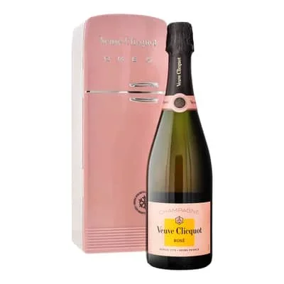 Veuve Clicquot Rosé mit Smeg Fridge 75cl