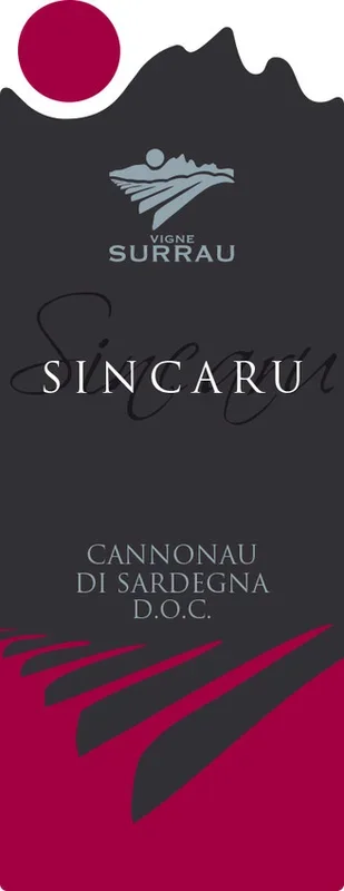 Vigne Surrau Cannonau di Sardegna Sincaru 2016