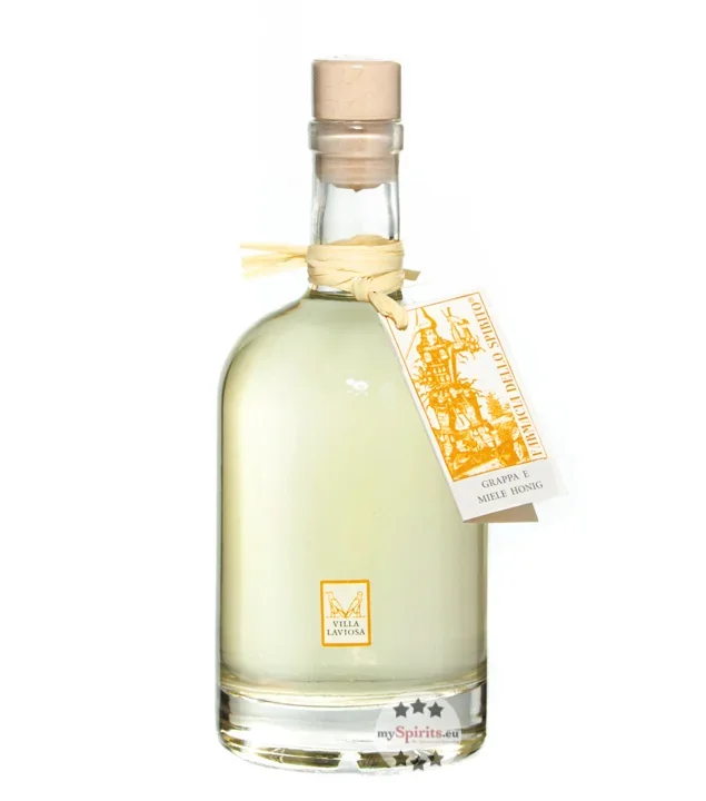 Villa Laviosa Miele Schnaps mit Honig & Grappa 0,5l