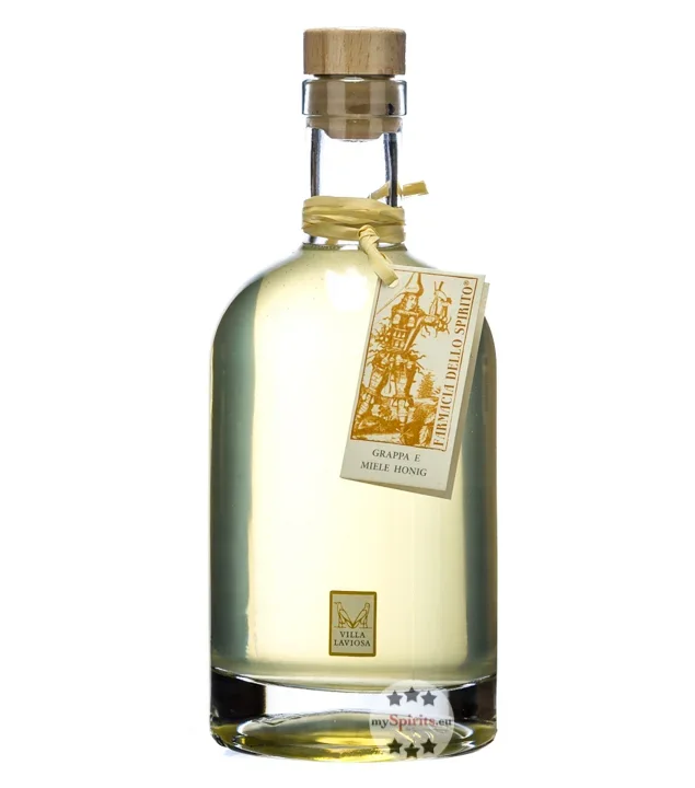 Villa Laviosa Miele Schnaps mit Honig & Grappa 0,7L